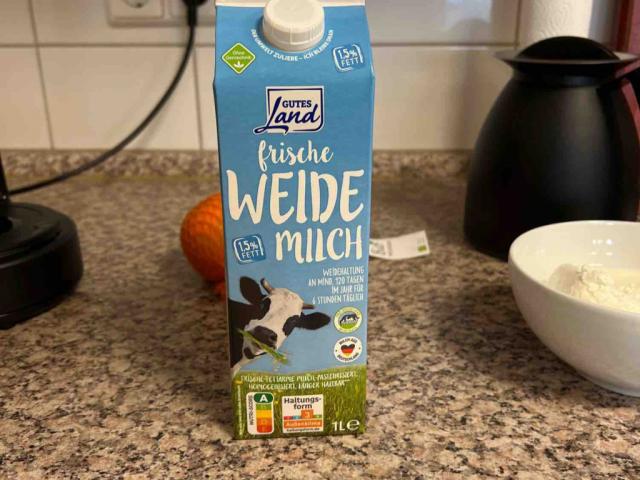 frische Weidemilch - Gutes Land, 1,5% fett by KalleWulf | Uploaded by: KalleWulf