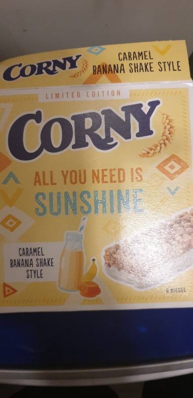 Corny  All you neues is Sunshine, Caramel Banana Shake Style von | Hochgeladen von: jessicaterrorzic742