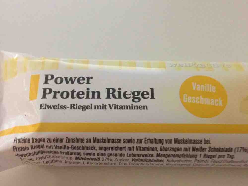 Power Protein Riegel Vanille von rootinger | Hochgeladen von: rootinger