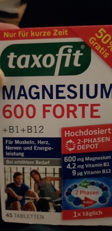 Magnesium Forte, Vitamin B1 & Vitamin B12 von fruni82 | Hochgeladen von: fruni82