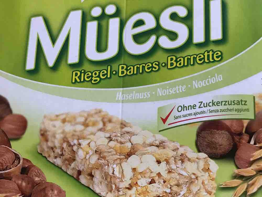 Knusperone, Knuspy free Müsli-Riegel, Haselnuss Kalorien - Müsli Riegel ...