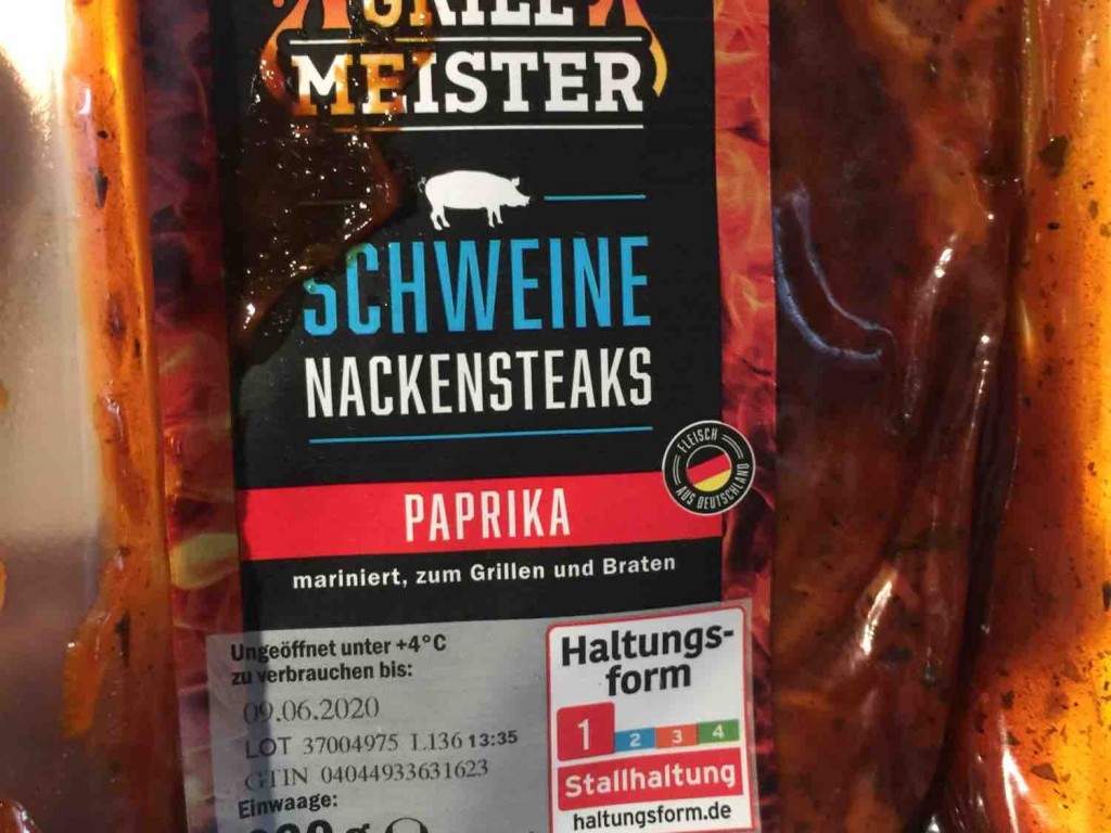 Schweinenackensteak Paprika-Marinade von mikixmmx | Hochgeladen von: mikixmmx