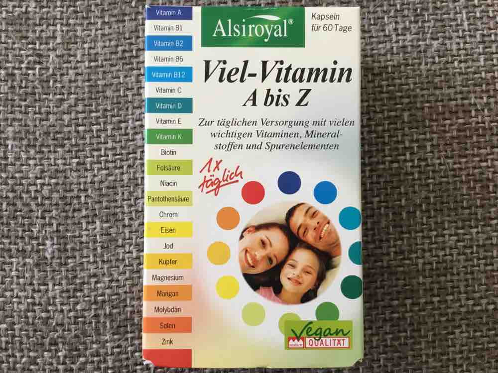 Viel-Vitamin A-Z, Nahrungsergänzungsmittel von piepmaus | Hochgeladen von: piepmaus