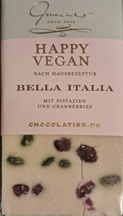 Happy Vegab Bella Italia, Mit Pistazien und Cranberries von KatZ | Hochgeladen von: KatZie