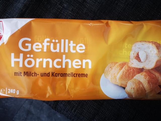 Gefüllte Hörnchen, Mit Milch- und Karamellcreme von shadowscar | Hochgeladen von: shadowscar