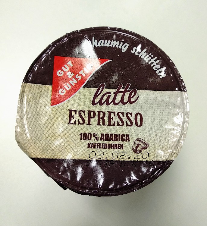 Latte Espresso Gut & Günstig, 100% Arabica Kaffeebohnen von  | Hochgeladen von: schokofan35
