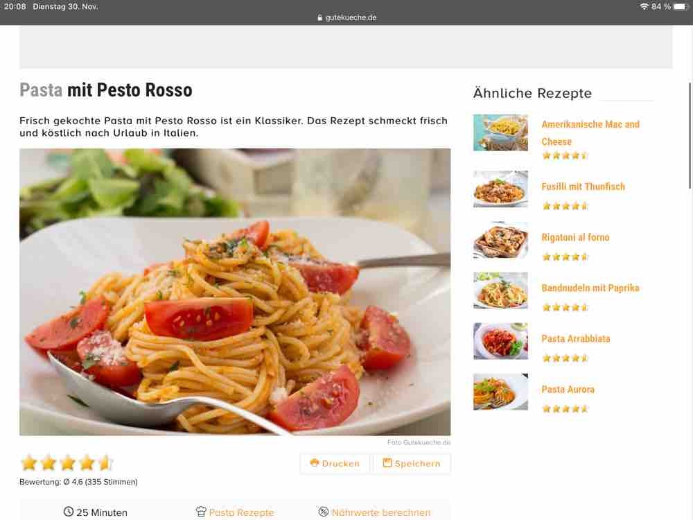 Spaghetti mit rotem Pesto  von jelinaliedtke | Hochgeladen von: jelinaliedtke