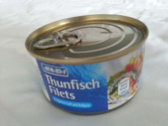 Thunfisch Filets, in eigenem Saft und Aufguss | Uploaded by: Misio