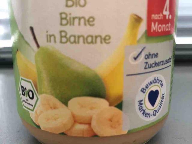 Bio Birne in Banane  von Kilya | Hochgeladen von: Kilya