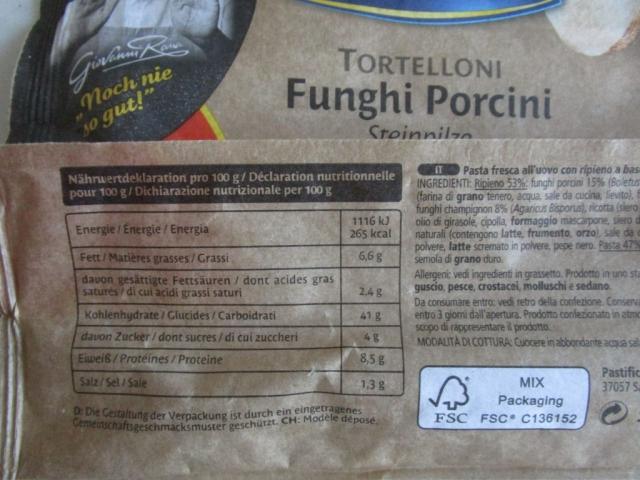 Tortelloni, Funghi porcini (Steinpilze) | Hochgeladen von: Niroletta