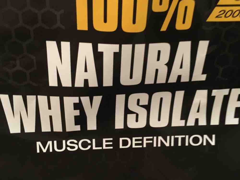 100% Natural Whey Isolate von Lewi | Hochgeladen von: Lewi