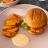 Spicy Siracha Chicken Burger, mit Kartoffelwedges, Salat & J | Hochgeladen von: mountgul