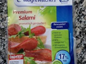 Weight Watchers Premium Salami, geräuchert | Hochgeladen von: Farbenfinsternis