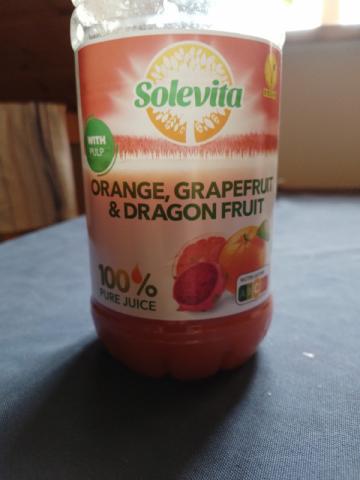 orange,grapefruit & dragon fruit.100%pure juice, with pulp v | Hochgeladen von: arkady123