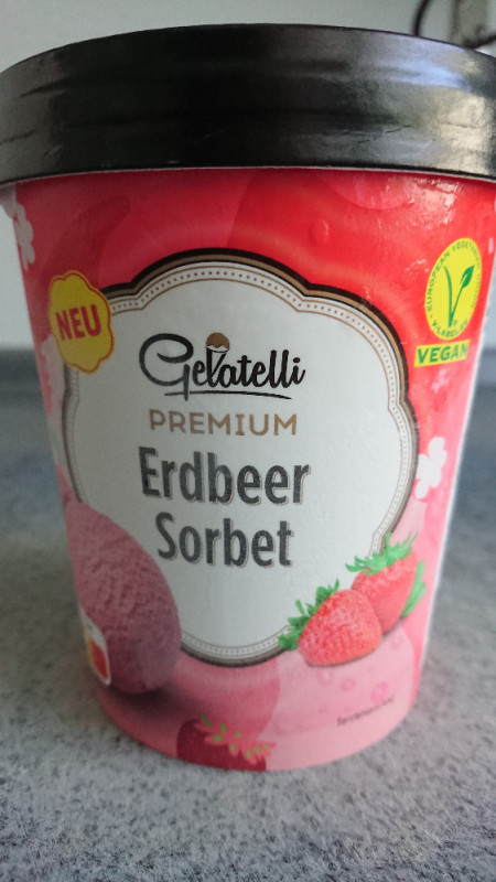 Premium Erdbeer Sorbet, Erdbeere von Chrissy3489 | Hochgeladen von: Chrissy3489