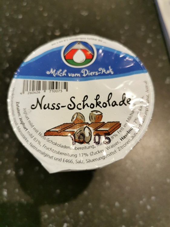 Diers-Hof Nuss-Schokolade, Joghurt 3,8 % von AlexMütze | Hochgeladen von: AlexMütze