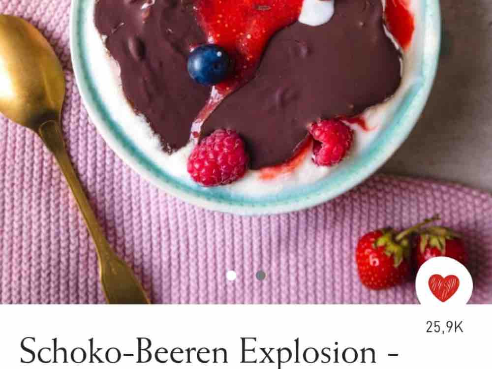 Schoko-Beeren Explosion (Pamela Reif) von Bella206 | Hochgeladen von: Bella206