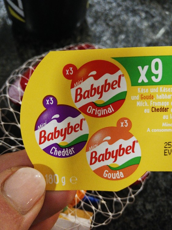 Babybel, cheddar original und gouda von prcn923 | Hochgeladen von: prcn923