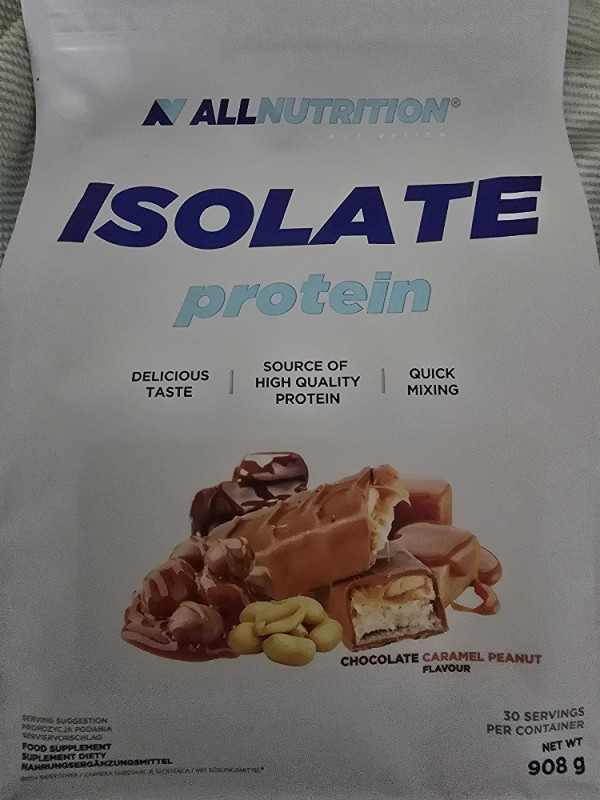 all nutrition usolate protein, chocolate caramel peanut von hard | Hochgeladen von: hardingmandy536