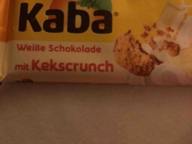 Kaba weiße Schokolade mit Kekscrunch von Rosalinde | Hochgeladen von: Rosalinde
