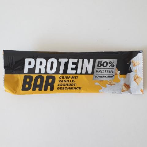 Protein Bar 50% Protein Lower Carb, Crisp Joghurt-Vanille von je | Hochgeladen von: jets187