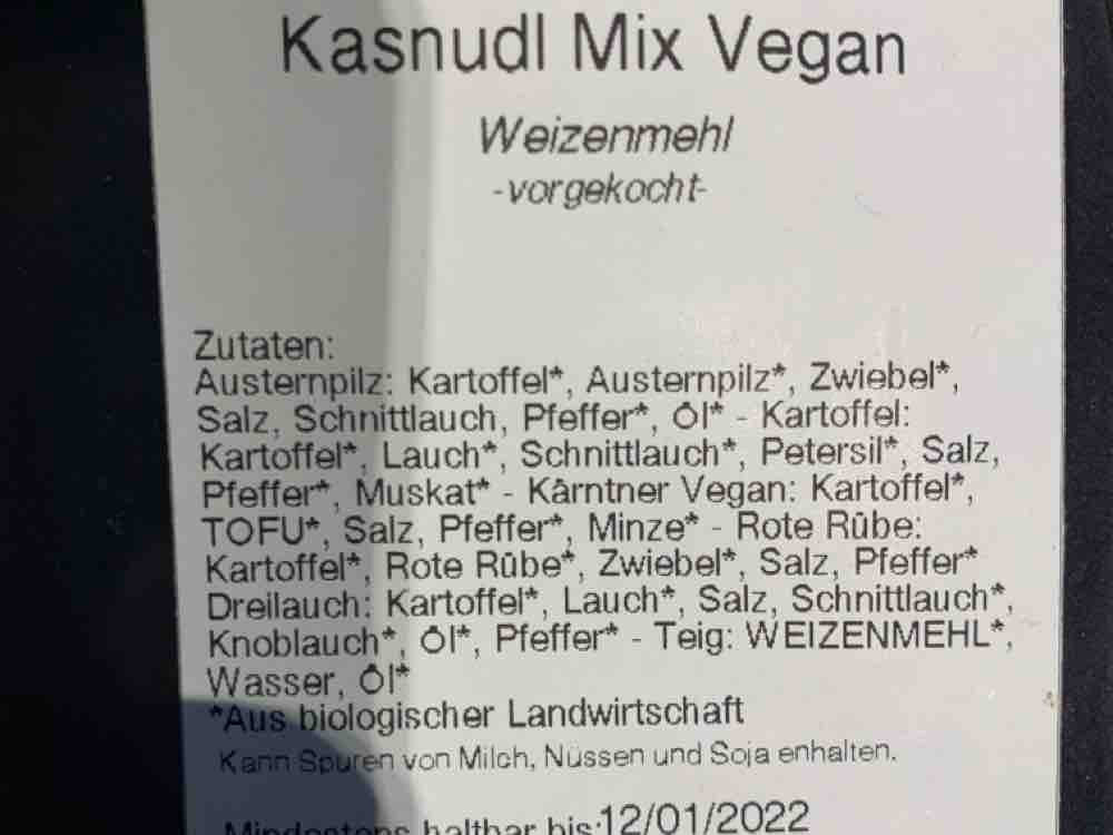 -Bio- Kasnudl Mix Vegan, Weizenmehl-vorgekocht- von MrsGuess | Hochgeladen von: MrsGuess