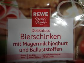 Delikatess Bierschinken , Rewe | Hochgeladen von: hgirgl