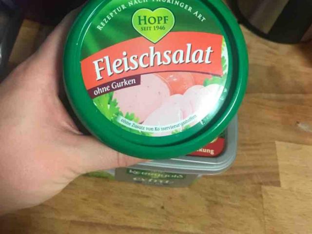 Fleischsalat ohne Gurke (Hopf) von julianeLena | Hochgeladen von: julianeLena