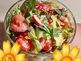 Mix Salat Romana in Joghurt Chilidressing | Hochgeladen von: Muckelchen2407