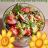 Mix Salat Romana in Joghurt Chilidressing | Hochgeladen von: Muckelchen2407