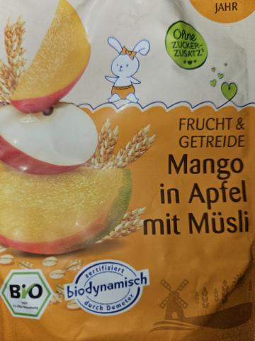 Mango in Apfel mit Müsli by donuila | Hochgeladen von: donuila