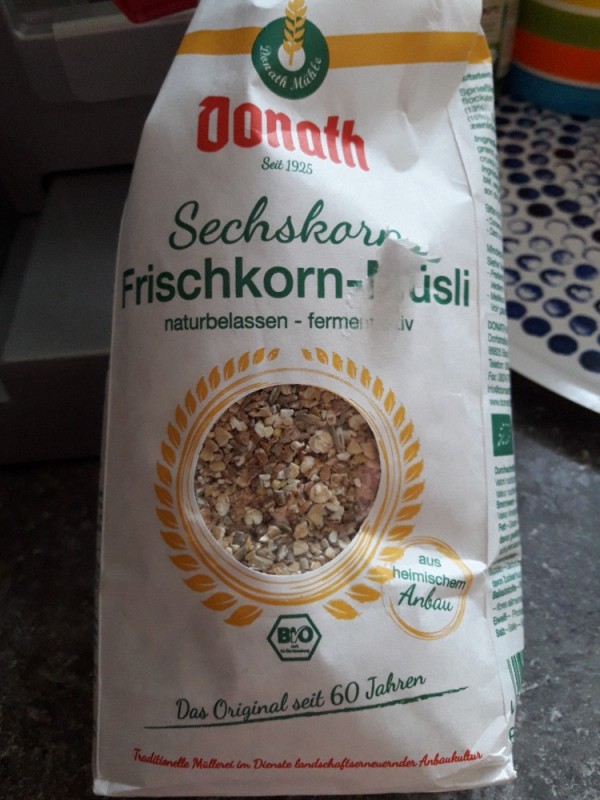 Donath Sechskorn Frischkorn-Müsli, naturbelassen von anjawo | Hochgeladen von: anjawoerner