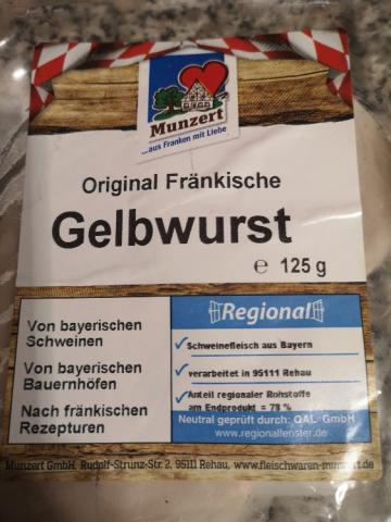 Original Fränkische Gelbwurst  von kristinka1992 | Hochgeladen von: kristinka1992