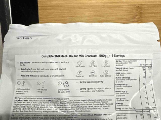 Complete 360 Meal, Double Milk Chocolate von mcgn | Hochgeladen von: mcgn