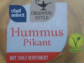 Hummus pikant, mit Chili verfeinert | Hochgeladen von: lgnt