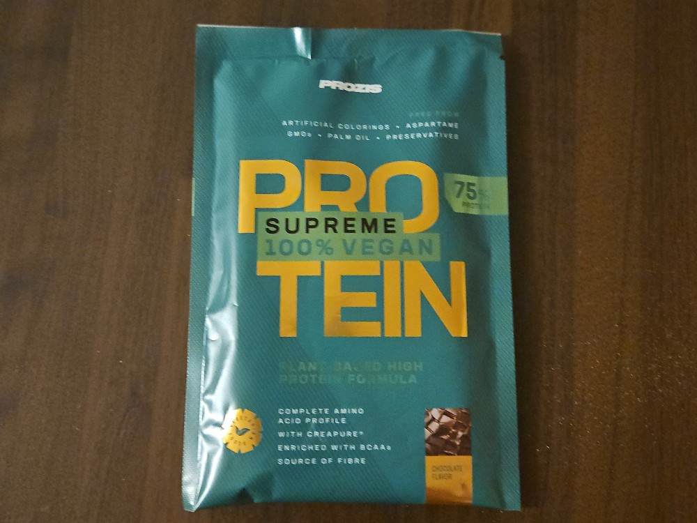 Prozis Supreme vegan Protein, Einzelpackung, Schokolade von DJD | Hochgeladen von: DJD