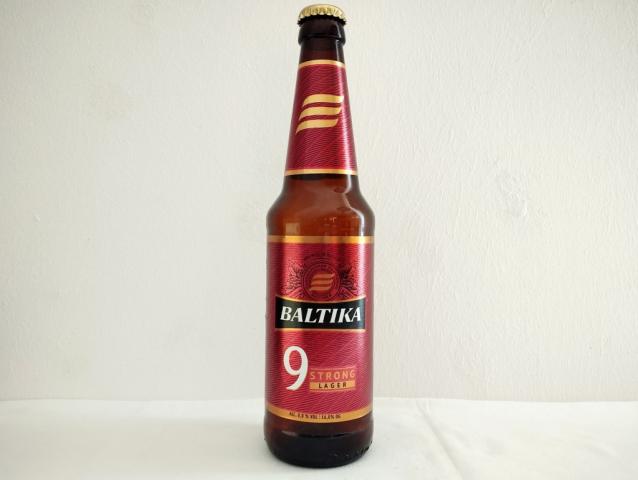 BALTIKA - 9: Strong, Lager (Einweg-Pfandglas) | Hochgeladen von: micha66/Akens-Flaschenking