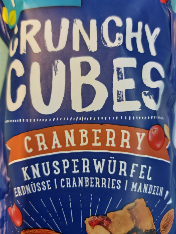 Crunchy Cubes Cranberry, mit Erdnüssen, Cranberries, Mandeln von | Hochgeladen von: betty12875