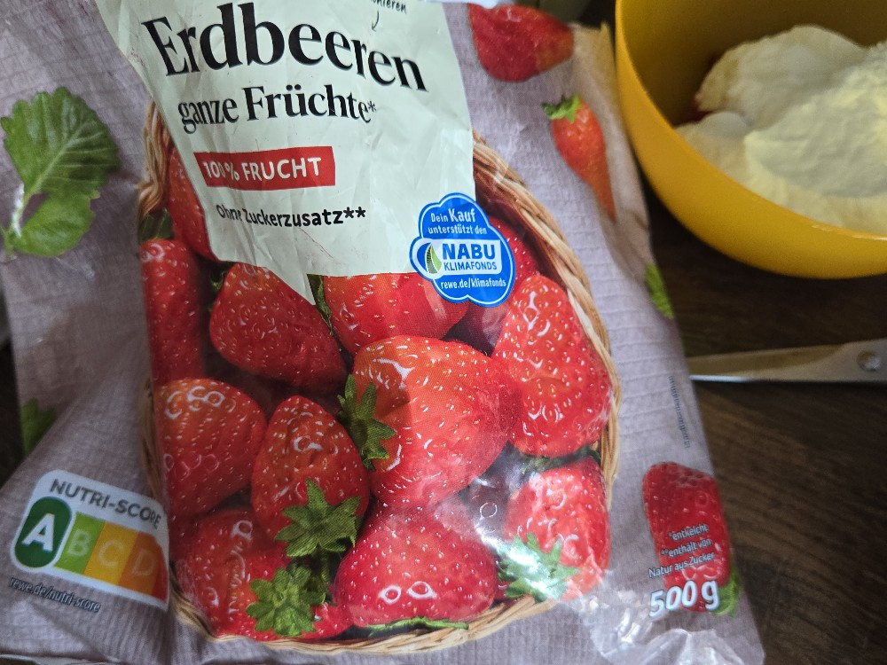 Rewe Beste Wahl Erdbeeren, ohne Zuckerzusatz von Caro1102 | Hochgeladen von: Caro1102