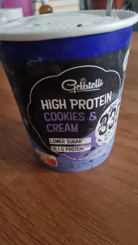 High Protein Eis, Cookies and Cream von schnufflpuffl | Hochgeladen von: schnufflpuffl