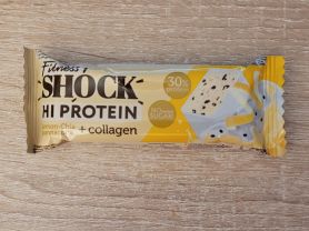 Shock Hi Protein Riegel Lemon-Chia-Panacotta + Collagen | Hochgeladen von: LittleMac1976