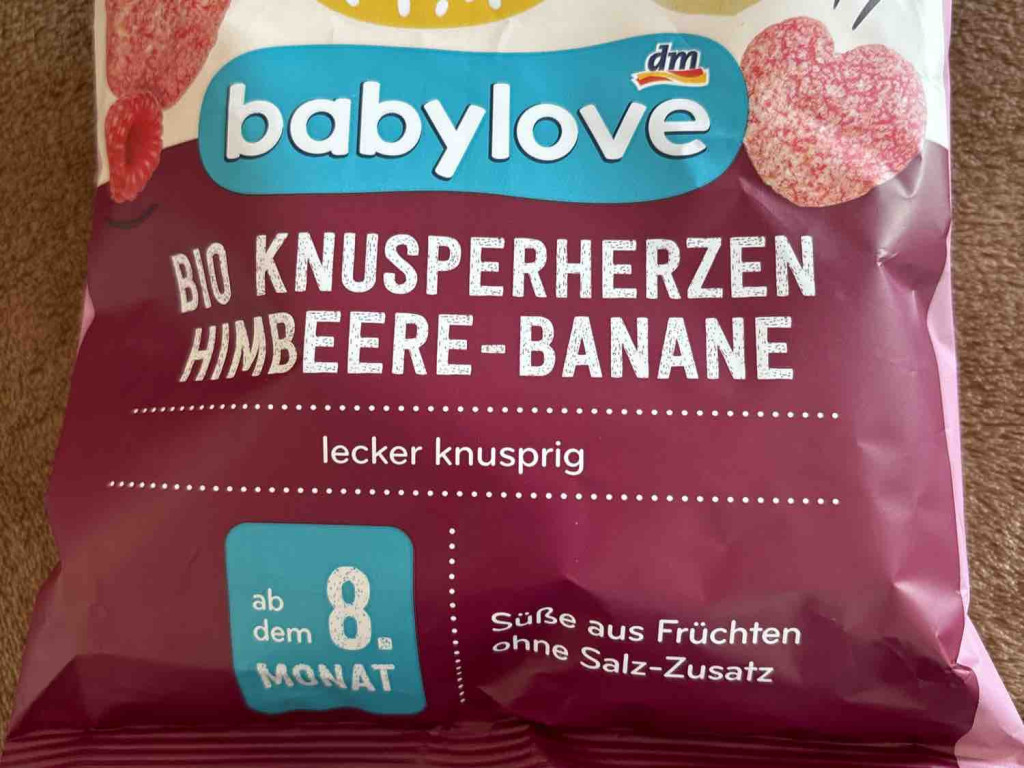 Bio Knusperherzen Himbeere-Banane von Svenjahlt | Hochgeladen von: Svenjahlt