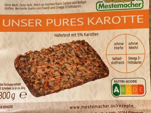 Mestemacher Unser Pures Karotte by TatjanaG2021 | Hochgeladen von: TatjanaG2021