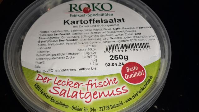 Kartoffelsalat, Mit Zucker und süßungsmitteln von illcoron | Hochgeladen von: illcoron