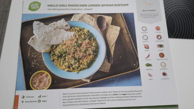 Hello Dal! Indischer Linsen-Spinat-Eintopf | Hochgeladen von: Michael175