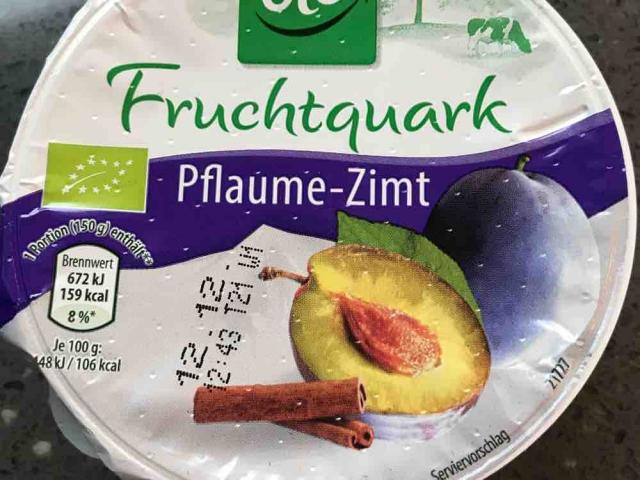 Fruchtquark Bio, Pflaume-Zimt von masertor | Hochgeladen von: masertor