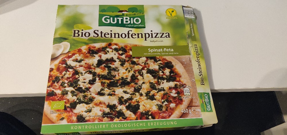 Bio Steinofenpizza, Spinat-Feta by freshlysqueezed | Uploaded by: freshlysqueezed Bio Steinofenpizza, Spinat-Feta by freshlysqueezed | Uploaded by: freshlysqueezed
