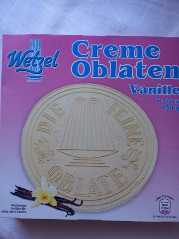 Creme Oblaten Vanille, 4 Stück  150 g von kitingpit | Hochgeladen von: kitingpit