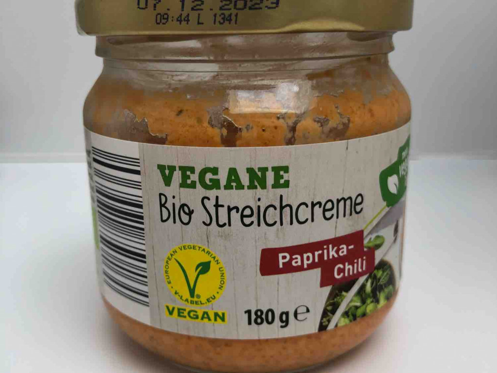 Vegane Bio Streichcreme, Paprika-Chili von wingin | Hochgeladen von: wingin