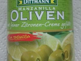 Dittmann Oliven mit feiner Zitronen-Creme gefüllt | Hochgeladen von: chilipepper73